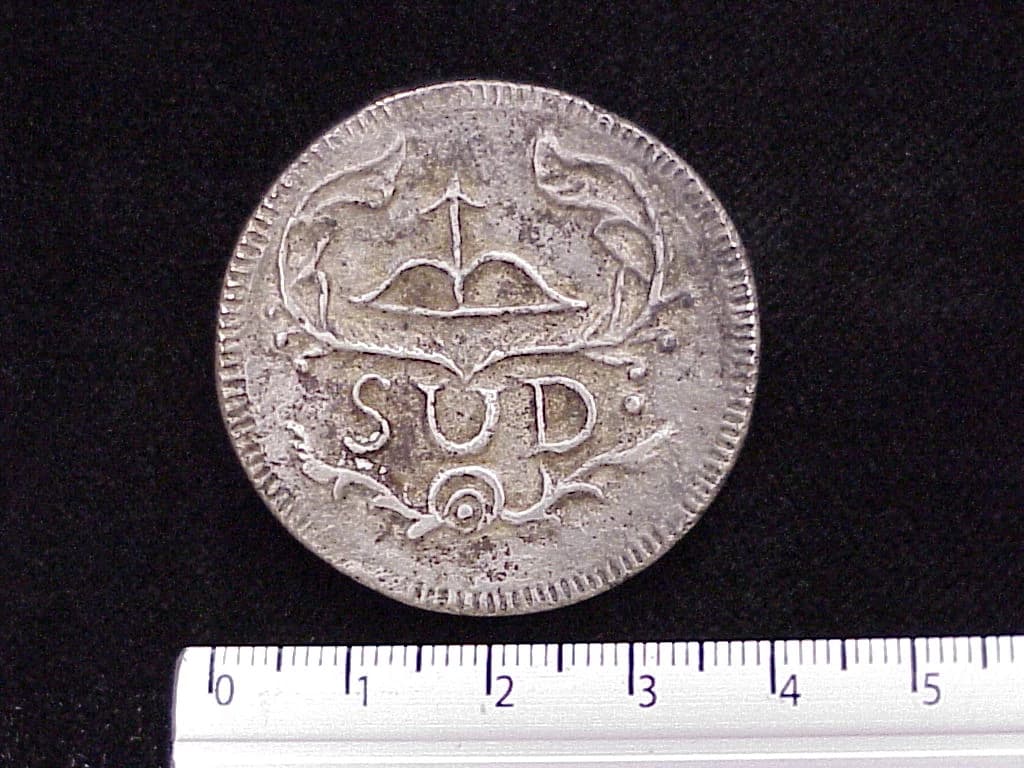 8 Reales SUD Oaxaca Plata Fundida 1811-1814 (reverso ejemplar 3160)