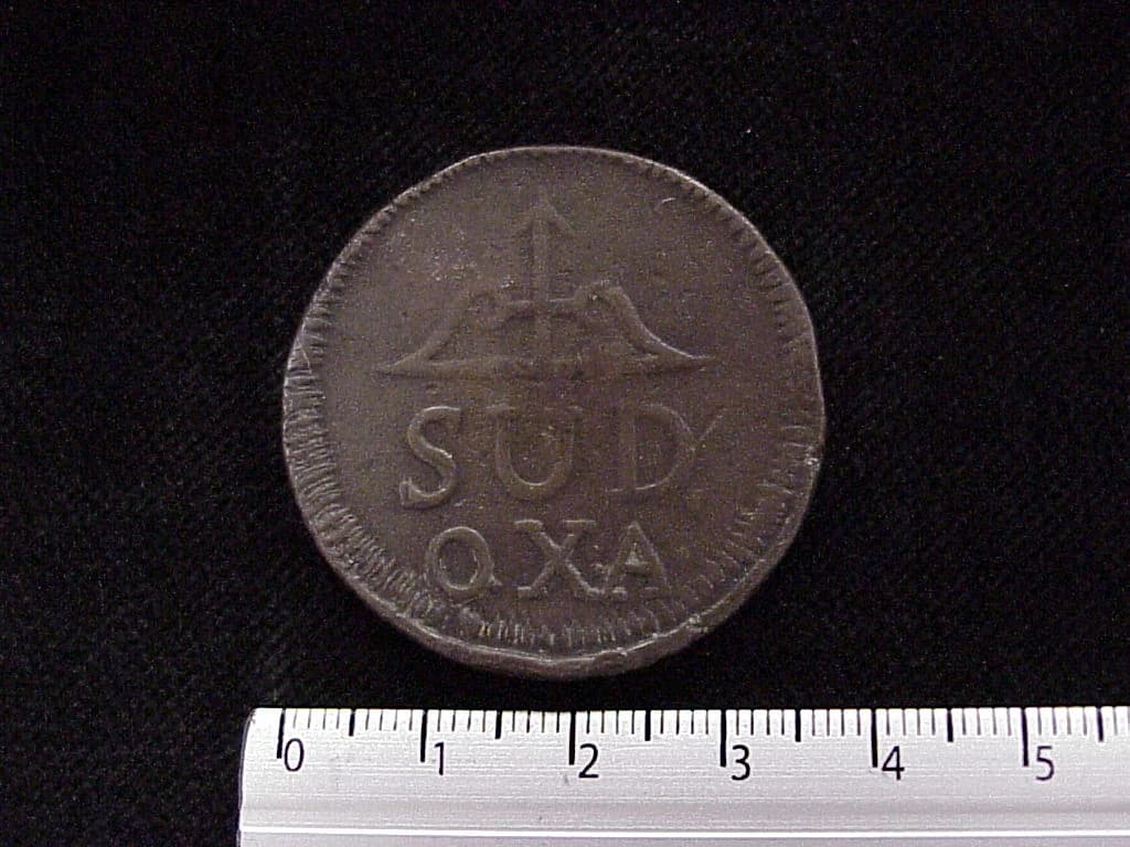 8 Reales SUD Oaxaca Tardía 1814 (reverso ejemplar 3598)