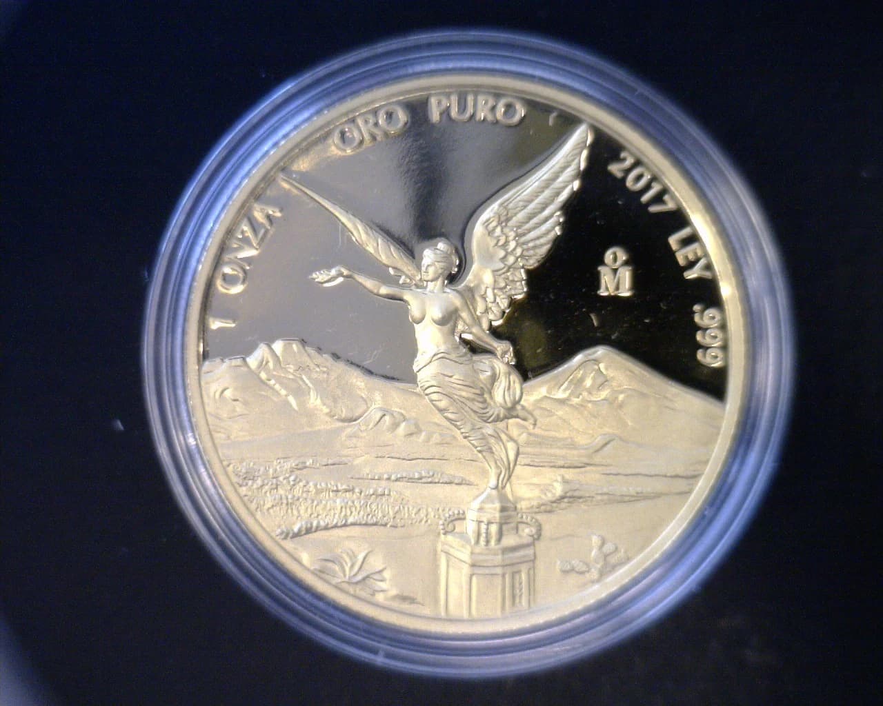 Onza Libertad Oro 2017 Proof · Reverso